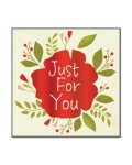 Money Envelope Small - MEV0909-HAL008 - Flower - Just For You